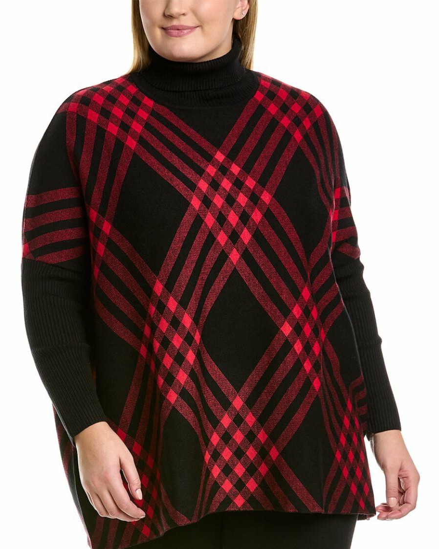 * | Women Joseph A. Plus Turtleneck Pullover Red