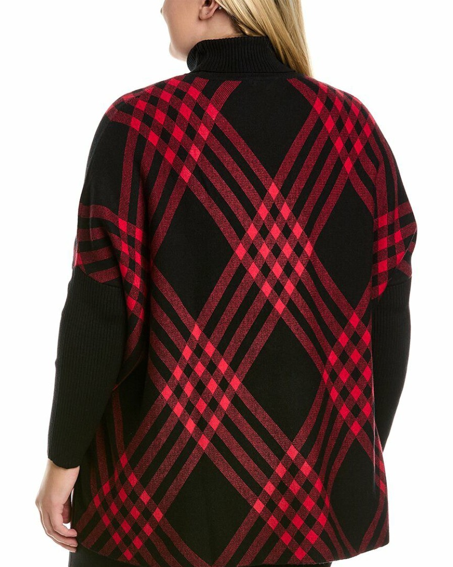 * | Women Joseph A. Plus Turtleneck Pullover Red