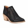 * | Dv By Dolce Vita Oscora Womens Faux Leather Laser Cut Shooties Black