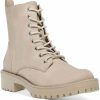 * | Dv By Dolce Vita Opalus Womens Zipper Lace Up Combat & Lace-Up Boots Stone