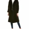 * | Women Cinzia Rocca Icons Wool & Cashmere-Blend Coat Brown