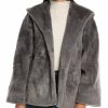 * | Women Cinzia Rocca Icons Fuzzy Jacket Grey