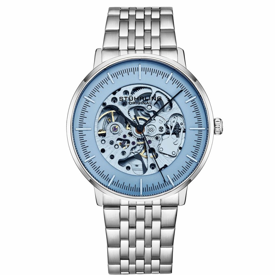 * | Stuhrling Original Men 3994T Automatic 42Mm Skeleton