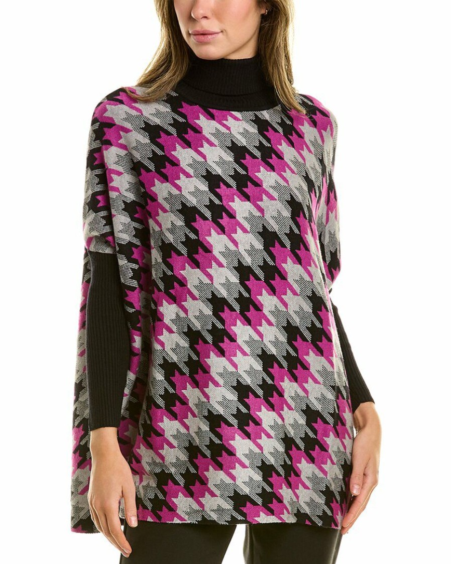 * | Joseph A. Women Joseph A Printed Poncho Multi