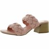 * | Dv By Dolce Vita Stacey Womens Open Toe Slip On Heels Pink