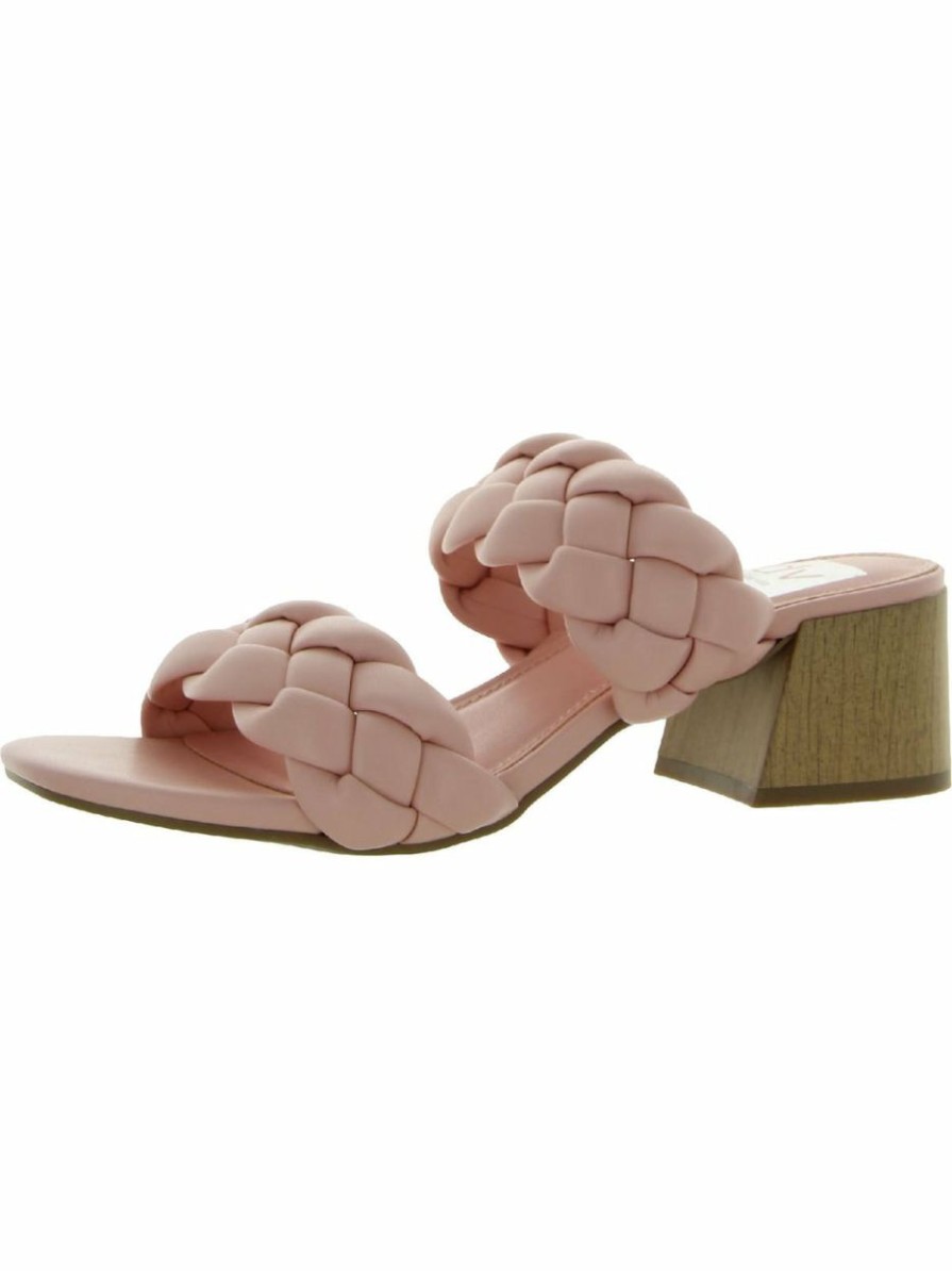 * | Dv By Dolce Vita Stacey Womens Open Toe Slip On Heels Pink