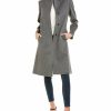 * | Women Cinzia Rocca Icons Wool & Cashmere-Blend Coat Grey