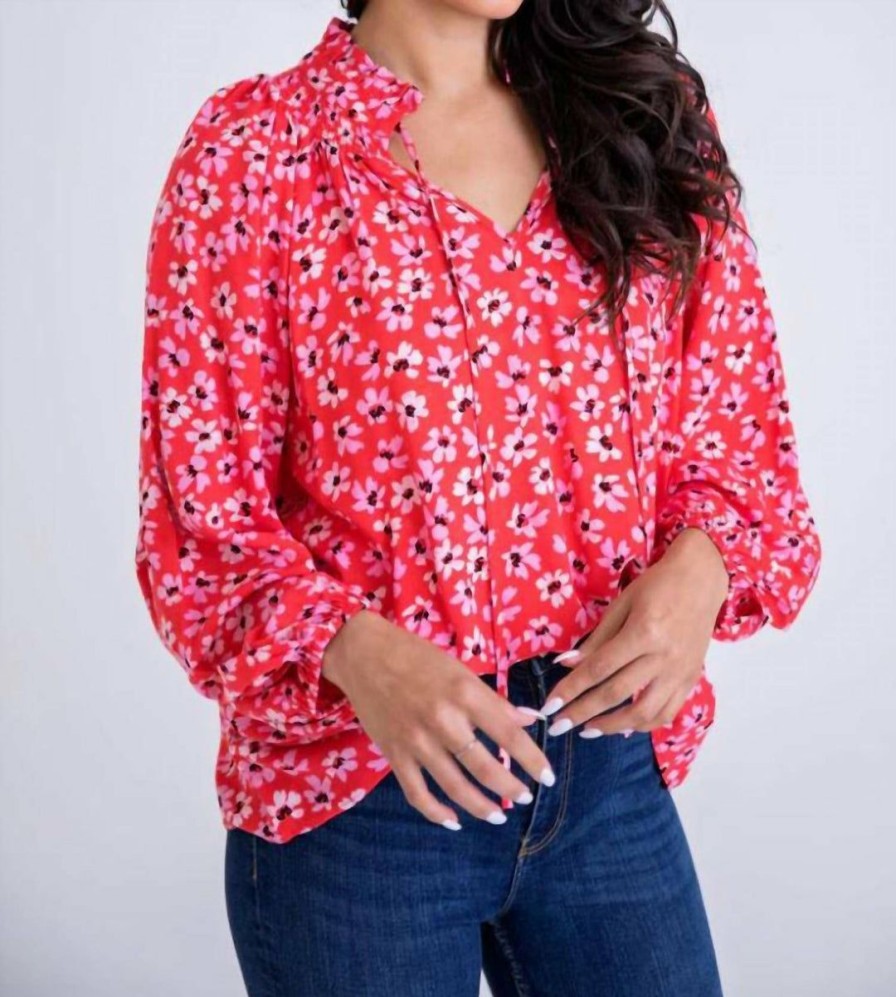 * | Karlie Women Long Sleeve Top In Floral