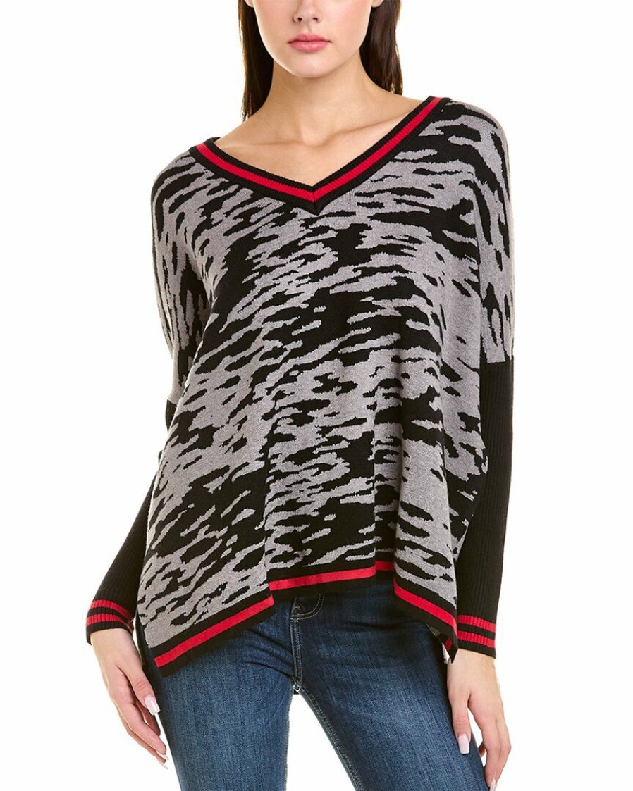 * | Women Joseph A. V-Neck Sweater Grey