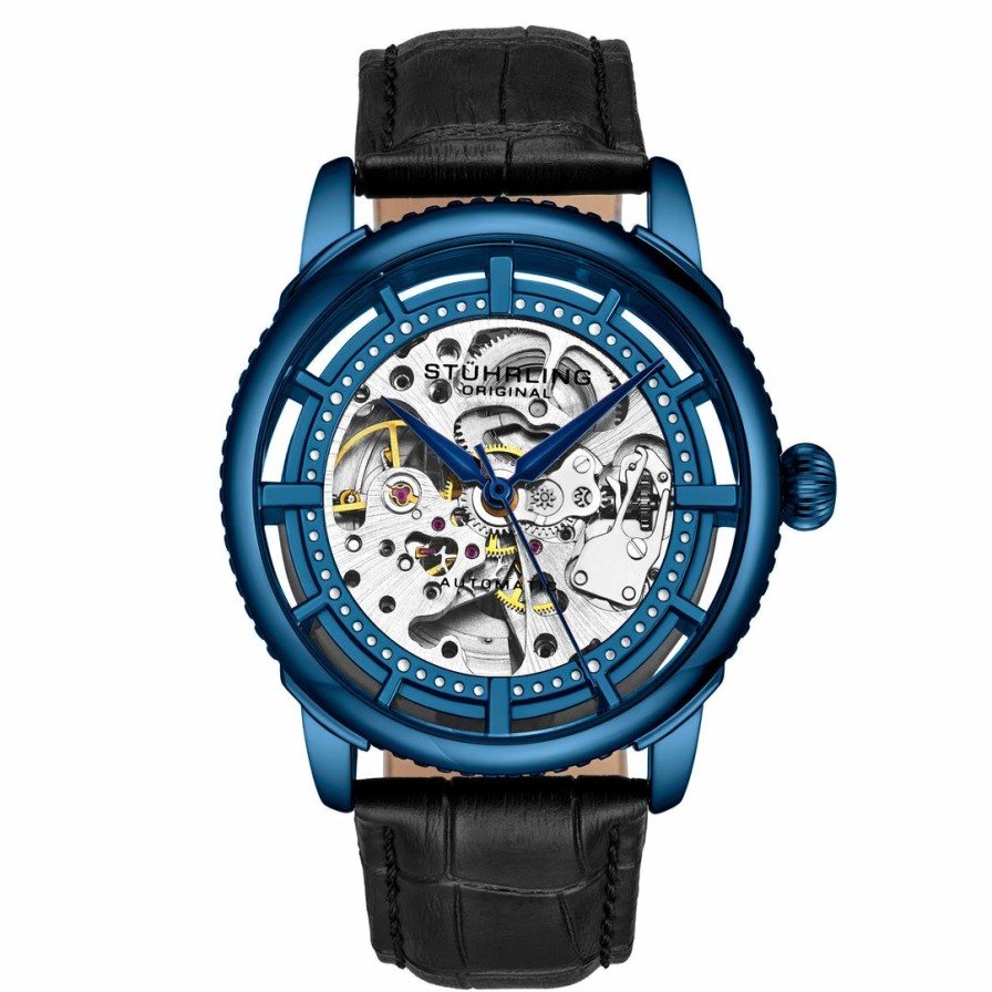 * | Stuhrling Original Men Winchester 3933 Automatic 41Mm Skeleton