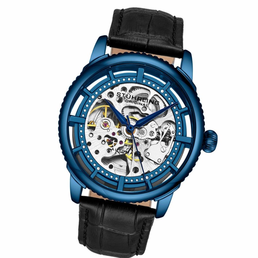 * | Stuhrling Original Men Winchester 3933 Automatic 41Mm Skeleton