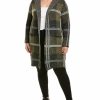 * | Women Joseph A. Plus Hooded Cardigan Green