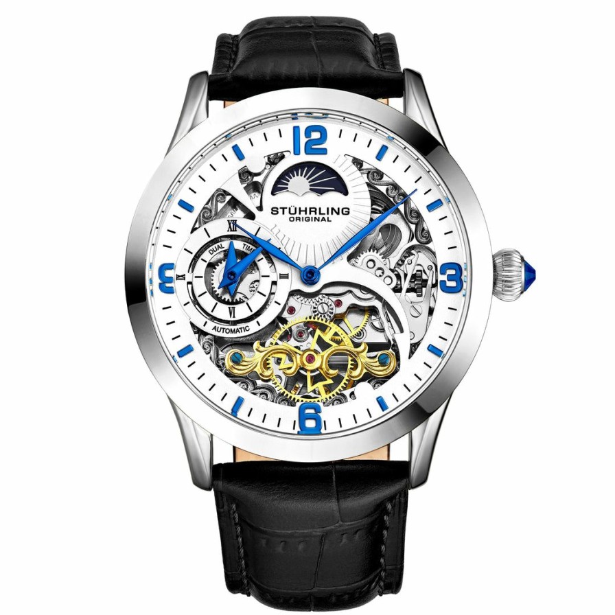 * | Stuhrling Original Men Special Reserve 3921 Automatic 44Mm Skeleton