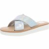 * | Dv By Dolce Vita Hondli Womens Slip On Slide Sandals Iridescent