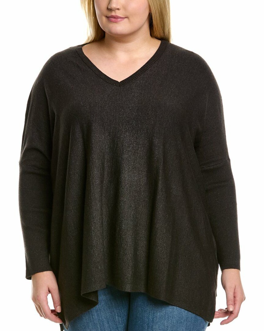 * | Women Joseph A. Plus Pullover Grey