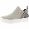 * | Dv By Dolce Vita Rima Womens Faux Leather Canvas Casual And Fashion Sneakers Grey Multi