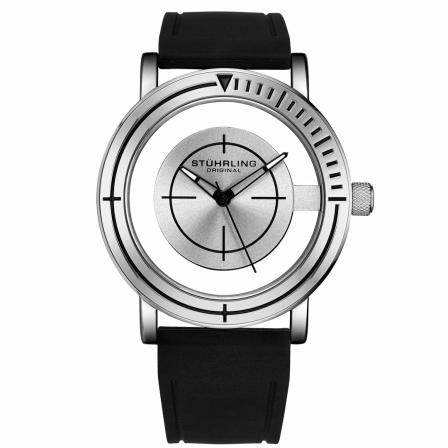 * | Stuhrling Original Men 3915 Swiss Quartz 42Mm Classic