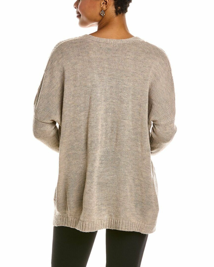 * | Women Joseph A. Cable Knit Cardigan Beige