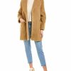 * | Women Cinzia Rocca Icons Teddy Wool-Blend Coat Brown