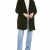 * | Women Cinzia Rocca Icons Wool & Cashmere-Blend Coat Black