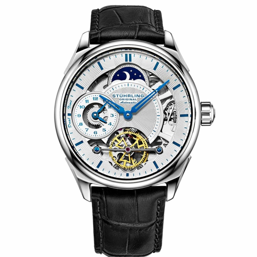 * | Stuhrling Original Men Presidia 943A Automatic 42Mm Skeleton