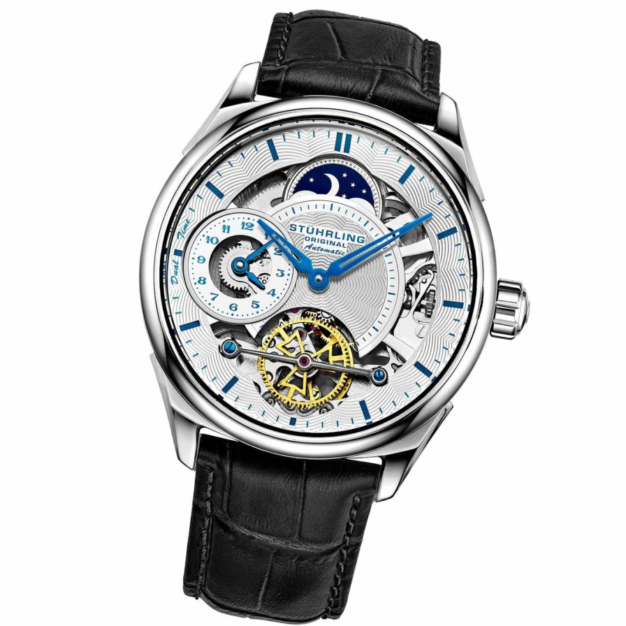 * | Stuhrling Original Men Presidia 943A Automatic 42Mm Skeleton