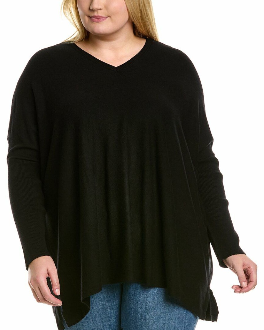 * | Women Joseph A. Plus Pullover Black