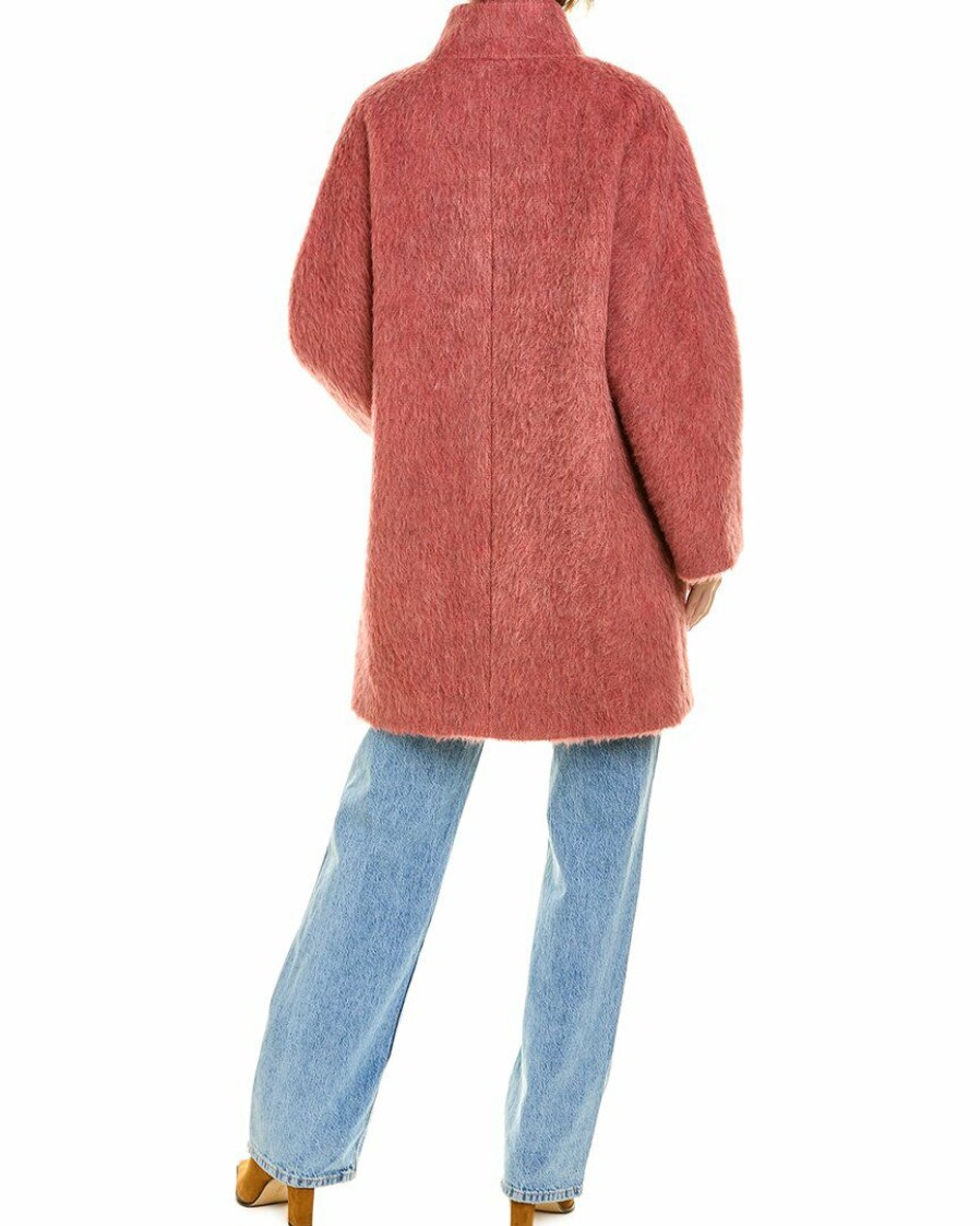 * | Women Cinzia Rocca Icons Wool & Alpaca-Blend Peacoat Red