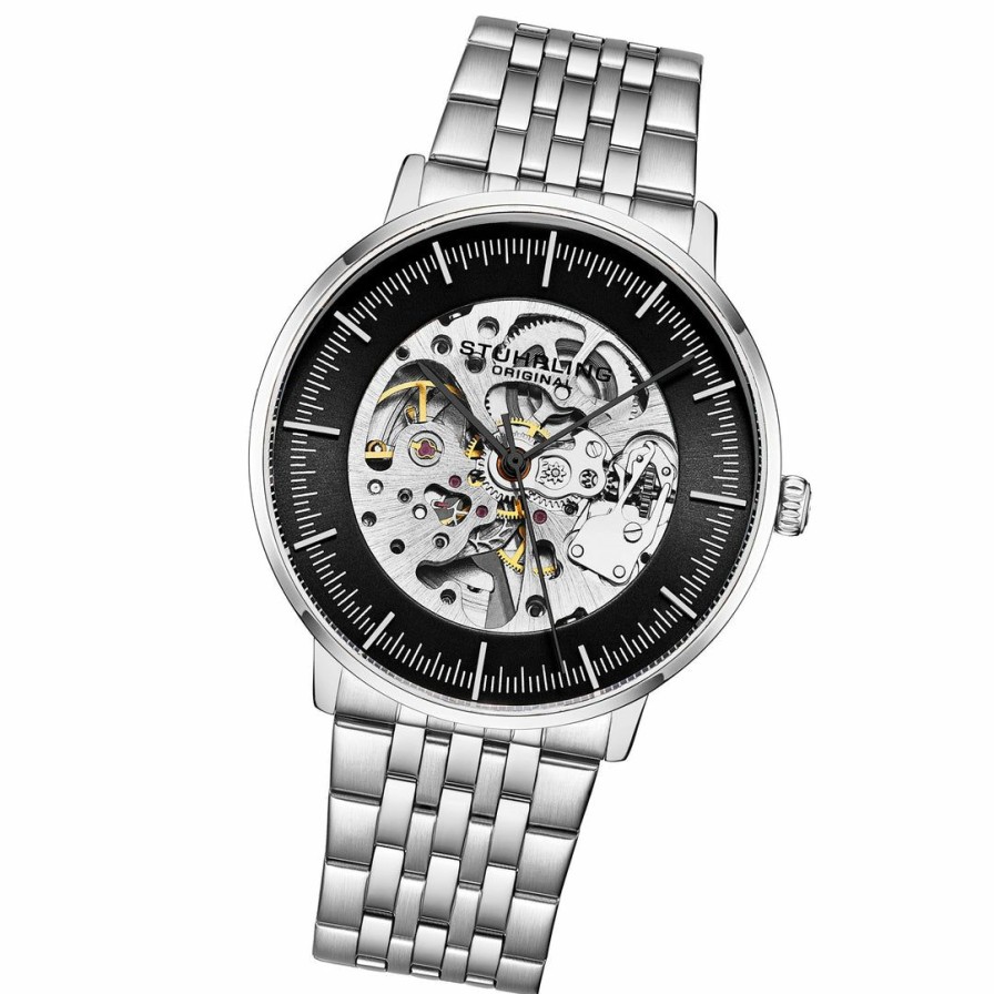 * | Stuhrling Original Men Legacy 3994 Automatic 42Mm Skeleton