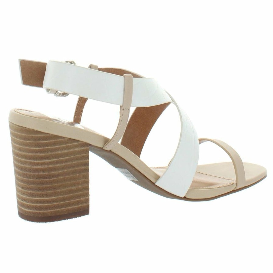 * | Dv By Dolce Vita Kelso Womens Synthetic Strappy Heels White