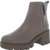 * | Dv By Dolce Vita Nicola Womens Faux Leather Booties Ankle Boots Taupe