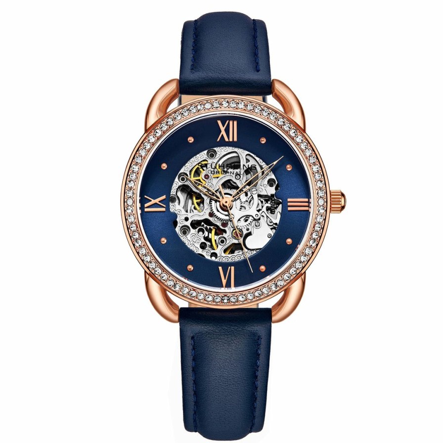 * | Stuhrling Original Women 3992 Automatic 36Mm Skeleton