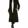 * | Women Cinzia Rocca Icons Wool-Blend Teddy Coat Black