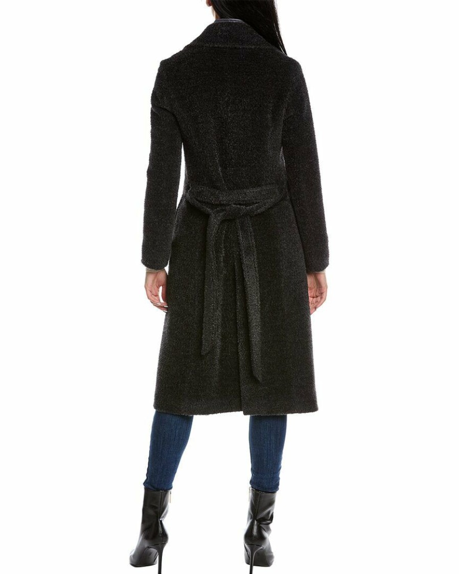 * | Women Cinzia Rocca Icons Wool & Alpaca-Blend Coat Grey