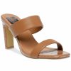 * | Dv By Dolce Vita Selsta Womens Slip On Sandals Heels Toffee