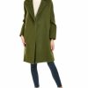 * | Women Cinzia Rocca Icons Wool & Cashmere-Blend Wrap Coat Green