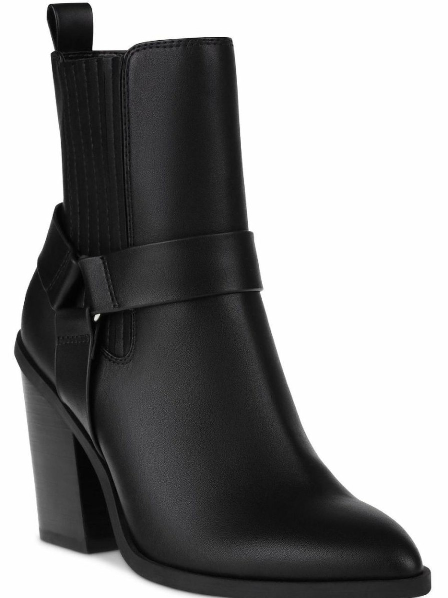 * | Dv By Dolce Vita Nilano Womens Leather Ankle Ankle Boots Black