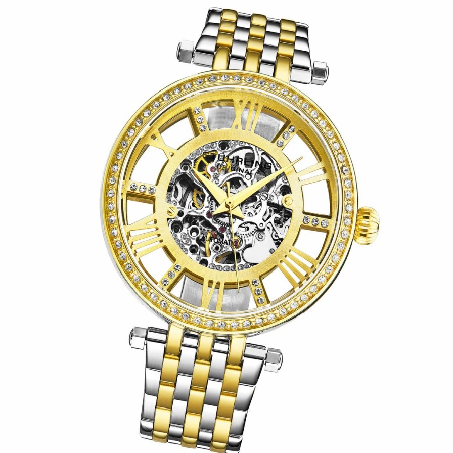 * | Stuhrling Original Women Delphi 3944 Automatic 38Mm Skeleton